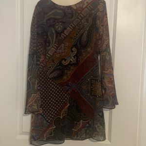 Multi print dress